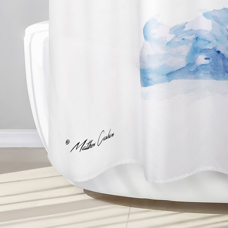 Colorful Dolphin Shower Curtain - Allure Home Creations, 6 of 8