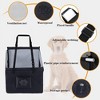 Dog Car Seat, Portable Foldable Waterproof Dog Car Hammock - Backseat Pet Travel Bag with Safety Clip for SUV/Truck - 3 of 4