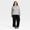 Women's Long Sleeve Fuzzy Pullover Sweater - A New Day™ - 3 of 3