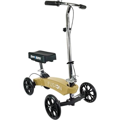 KneeRover Fusion Patented Knee Scooter Crutch Alternative with 4 Wheel Steering