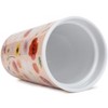 Lighthouse Christian Products Thankful and Blessed 12 ounce Ceramic Stoneware Travel Tumbler Mug, Blush Pink Floral - 4 of 4
