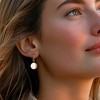 Ross-Simons 11mm Cultured Pearl Drop Earrings in 14kt Yellow Gold - 2 of 4