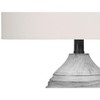 Monarch Specialties Lighting 27inchH Table Lamp Grey Resin Ivory / Cream Shade Modern - 4 of 4