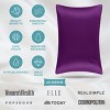 1 Pc 100% Mulberry Silk Pillowcase for Hair and Skin, 19 Momme Silk - Bare Home - 4 of 4