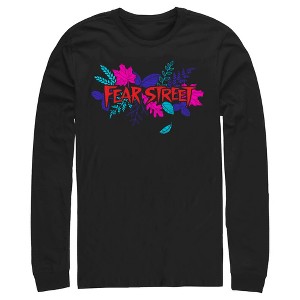 Men's Fear Street Neon Leafy Logo Long Sleeve Shirt - 1 of 4