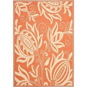 Courtyard CY2961 UV & Stain Resistant Non-Shedding Power Loomed Indoor/Outdoor Rugs - Safavieh - 1 of 4