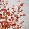 Nearly Natural 5-ft Autumn Birch Artificial Fall Tree - image 3 of 4