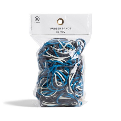 white rubber bands bulk