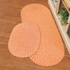 Collections Etc Sunsplash Braided Two-Tone Accent Rug - 3 of 3