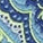 lime green and steel blue