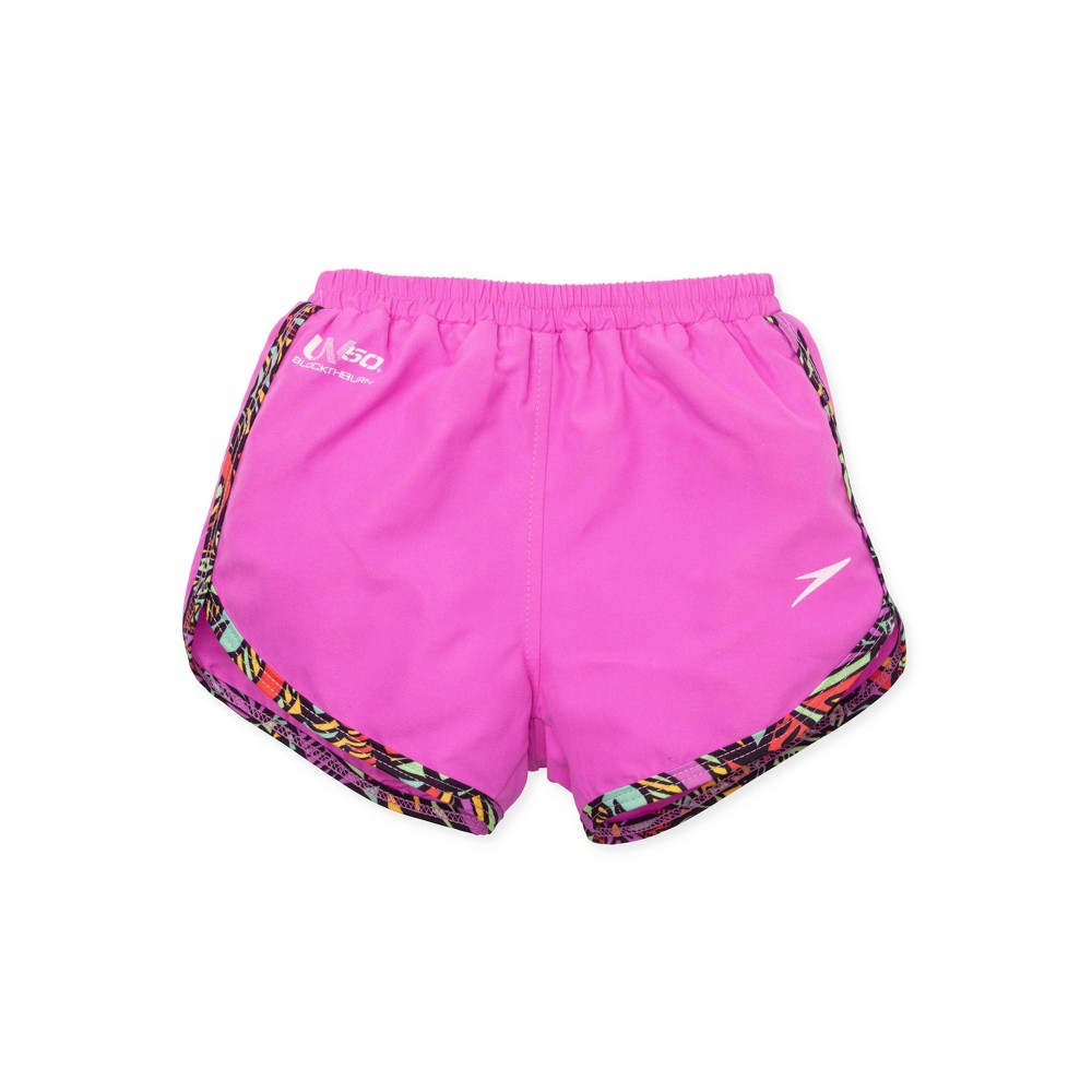 Photos - Nappies Speedo Kids' Combo Shorts - Neon/Violet M 