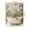Amanti Art Elephant Bubble Bliss by Niky Rahner Framed Canvas Wall Art - 3 of 4
