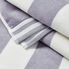 Isla Jade 4pk Oversized Cotton Pastel Cabana Beach Towels - 3 of 4