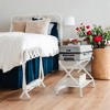 Luggage Rack with Fabric Storage Shelf, Suitcase Stands, Luggage Stand, Foldable Steel Frame, Holds up to 110 lb, 27.2 x 15 x 20.5 Inches - 4 of 4