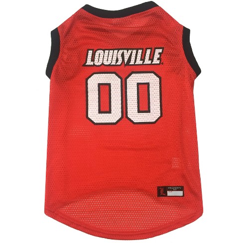 Ncaa Pets First Louisville Cardinals Basketball Jersey - L : Target