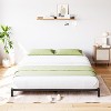 14 Inch Twin Bed Frame No Box Spring Needed, Heavy Duty Metal Platform Bed Frame Twin Size for Bedroom Easy Assembly, Noise Free, Black, Tiwn - 4 of 4