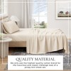 Ultra-Soft Cotton Heathered Melange Jersey Knit Sheet Set - Great Bay Home - 2 of 4