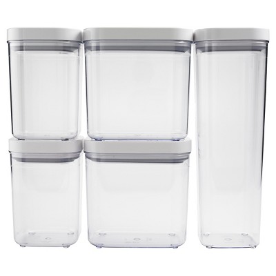 OXO POP 5pc Airtight Food Storage 