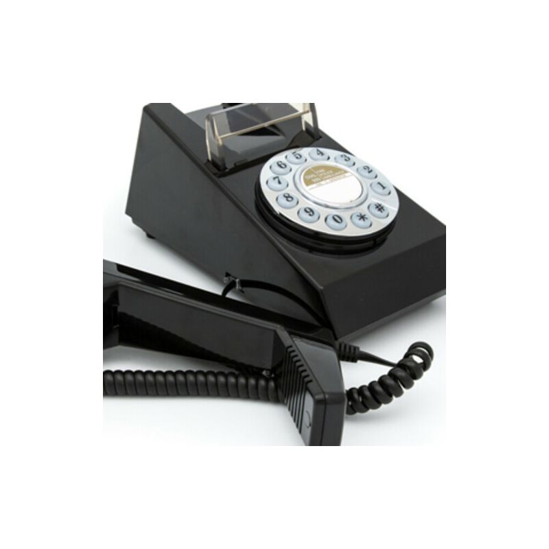 GPO Retro GPOTRMB Trim phone Desktop or Wall Mountable - Black, 2 of 7