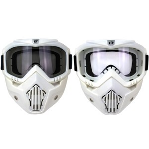 2 Pairs of Birdz Eyewear Skylark Safety Goggles with Smoke, Clear Lenses - 1 of 4