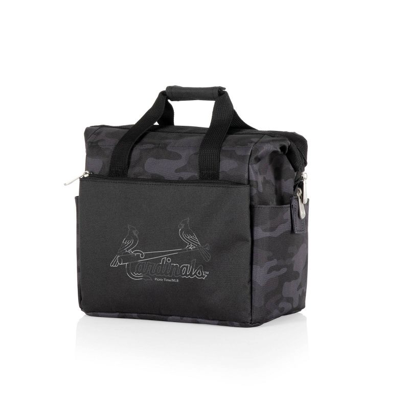 MLB St. Louis Cardinals On The Go Soft Lunch Bag Cooler - Black Camo, 2 of 5