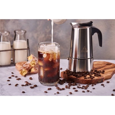 Imusa 6 Cup Stainless Steel Stovetop Coffeemaker : Target