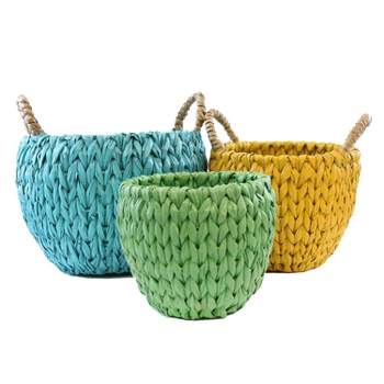 Beachcombers Set of 3 Nesting Color Baskets