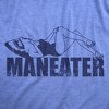 Womens Maneater T Shirt Funny Sexy Dangerous Shark Joke Tee For Ladies - Crazy Dog Women's T Shirt - image 2 of 4