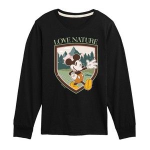 Boys' - Disney - Love Nature Long Sleeve Graphic T-Shirt - 1 of 4