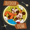 Girls' - Disney - Outdoor Fun Fitted Short Sleeve Graphic T-Shirt - image 2 of 4