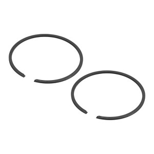 Unique Bargains Durable High Tensile Piston Ring Set 2 Pcs - 1 of 4