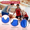 Unique Bargains Team Sports Reversible Numbered Soccer Training Vest 6 Pcs - 3 of 4