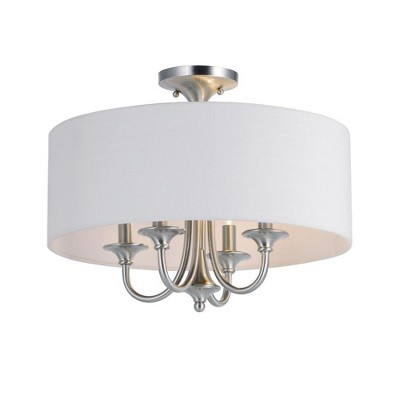 Maxim Lighting Bongo 4 - Light Semi-Flush Mount in  Satin Nickel
