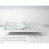 Bacati - Soccerball Green/Gray Muslin 4 pc Toddler Bedding Set - 4 of 4
