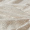 MAYEERTY Faux Linen Rod Pocket and Back Tab Fleece Lined Curtain Panel(Only 1 Pc Panel) - 3 of 4