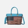 MKF Collection Lilian Vegan Leather Women’s FLAG Tote Bag by Mia K - 2 of 4