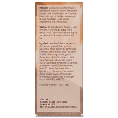 AMBI Even &#38; Clear Fade Serum Retinol - 1 fl oz_5