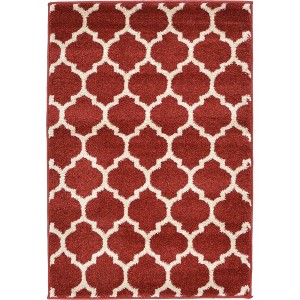 Unique Loom Trellis Philadelphia Geometric Indoor Woven Area Rug - 1 of 4