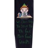 Elf The Movie Womens' Buddy Elves Four Main Food Groups Sleep Pajama Pants Black - 3 of 3