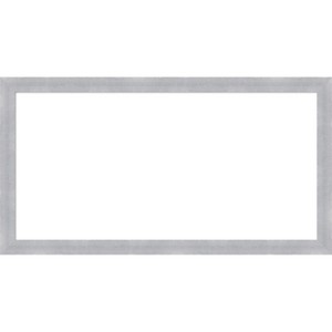 Amanti Art Grace Brushed Nickel Narrow Framed Dry Erase Magnetic Board - 1 of 4