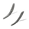 Unique Bargains Elegant Rhinestone Hair Clips 2 Pcs - 4 of 4