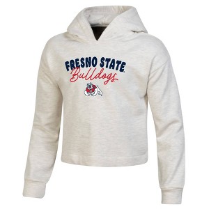 NCAA Fresno State Bulldogs Girls' Hooded Sweatshirt - 1 of 3