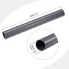 Unique Bargains Water Plumb Crafts Cable Sleeve Rigid Round Pipe 14" ID 1.42" x OD 1.57" Light Grey - 2 of 4