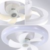 TOBILI Socket Ceiling Fan with Light and 360¡ã Rotating Ceiling Fan 3 Colors and 3 Wind Speeds - 3 of 4