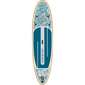 Aqua Marina 10.2'' Pure Air All Round Paddleboard - Teal Blue - 1 of 4