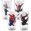 Adult Spider-Man Web Swinging Collection 16oz Tervis® Tumblers 4-Pack - 2 of 2