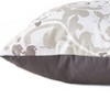 The Lakeside Collection Scroll Accent Pillows - Charcoal Gray Pillow - 2 of 4