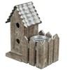 Cheung's Elwin 2 Story Bird house & Galvanized Pot - Small - 2 of 4