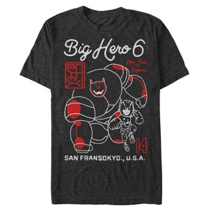 Men's Big Hero 6 Hello Heroes T-Shirt - 1 of 4
