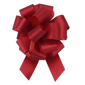 Unique Bargains Christmas Presents Bright Large Pull Bow Ribbons Glitter Gift Wrapping 10 Pcs - 1 of 4